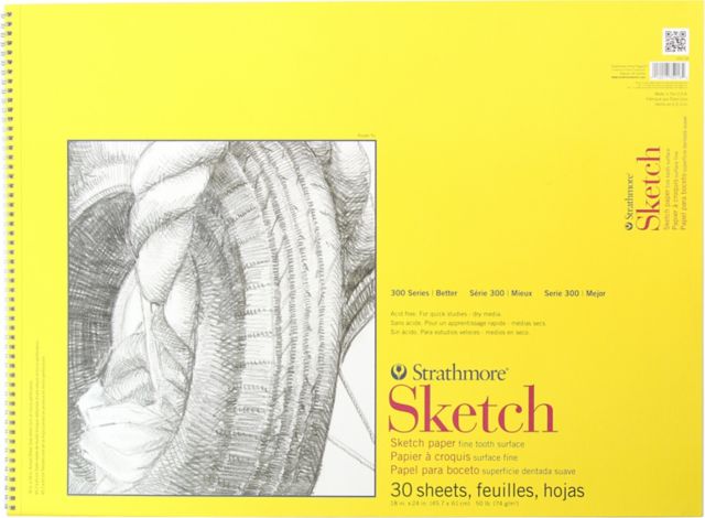 SKETCH 50# 18X24SB 30SH (12)