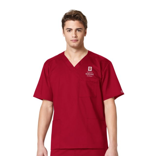 Men's V-Neck Scrub Top