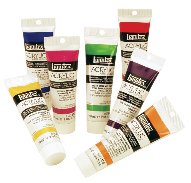 Heavy Body Acrylic 2 Oz Tube Cadmium Red Light