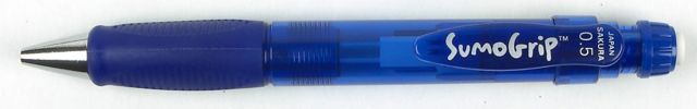 SUMOGRIP MECHANICAL PENCIL 0.5MM CLEAR BLUE